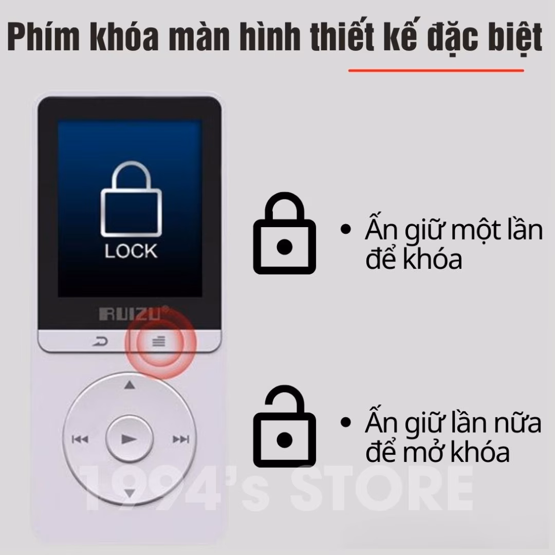 Máy nghe nhạc Ruizu X20