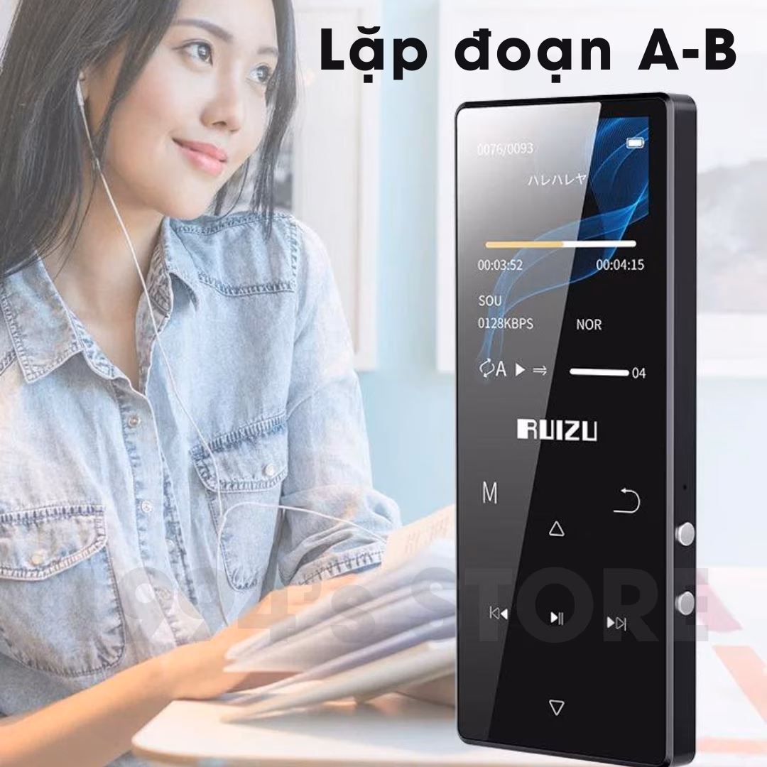Máy Nghe Nhạc Ruizu D51