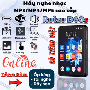 Ruizu D60/D60s Máy Nghe Nhạc Android MP3/MP4/MP5