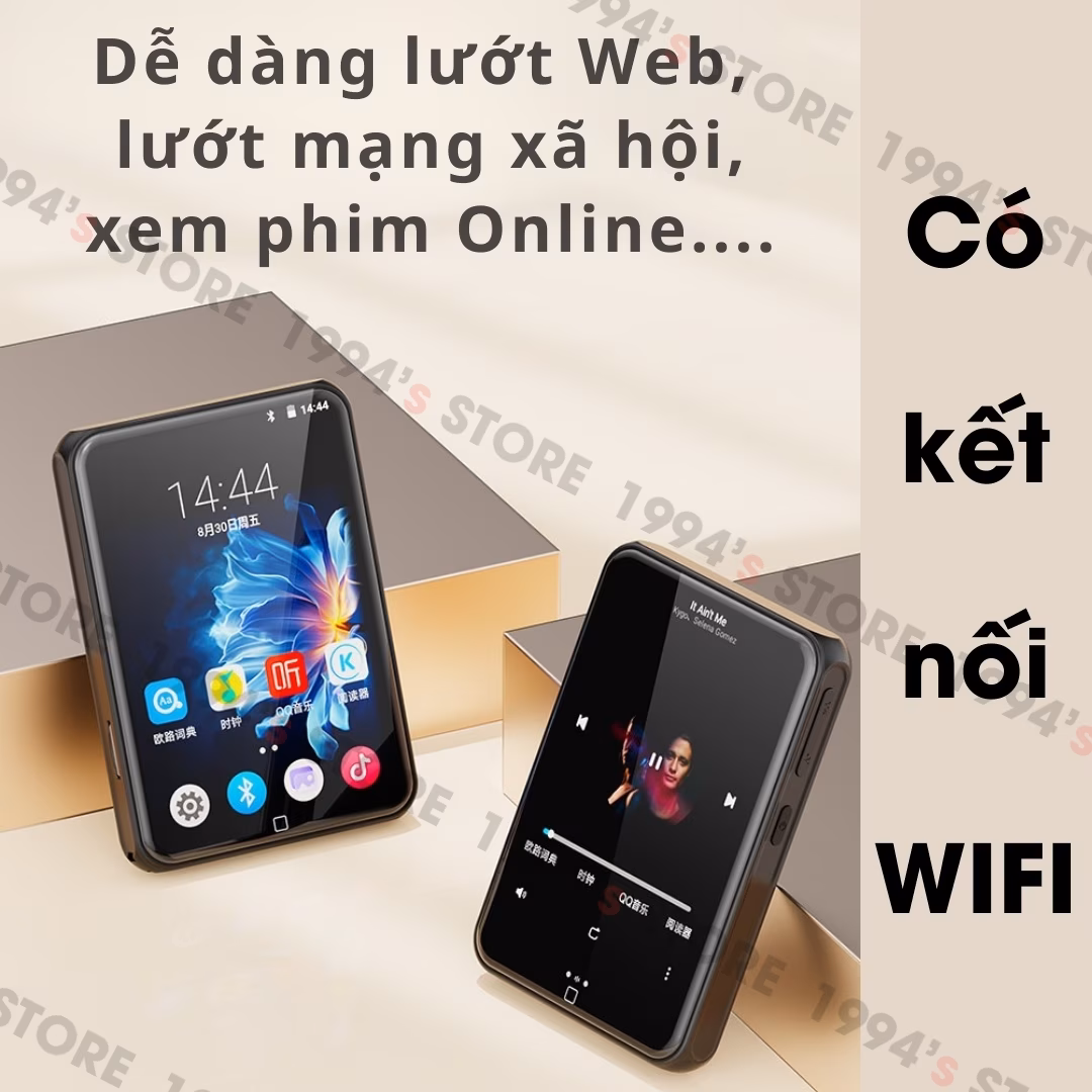 Ruizu D60/D60s Máy Nghe Nhạc Android MP3/MP4/MP5