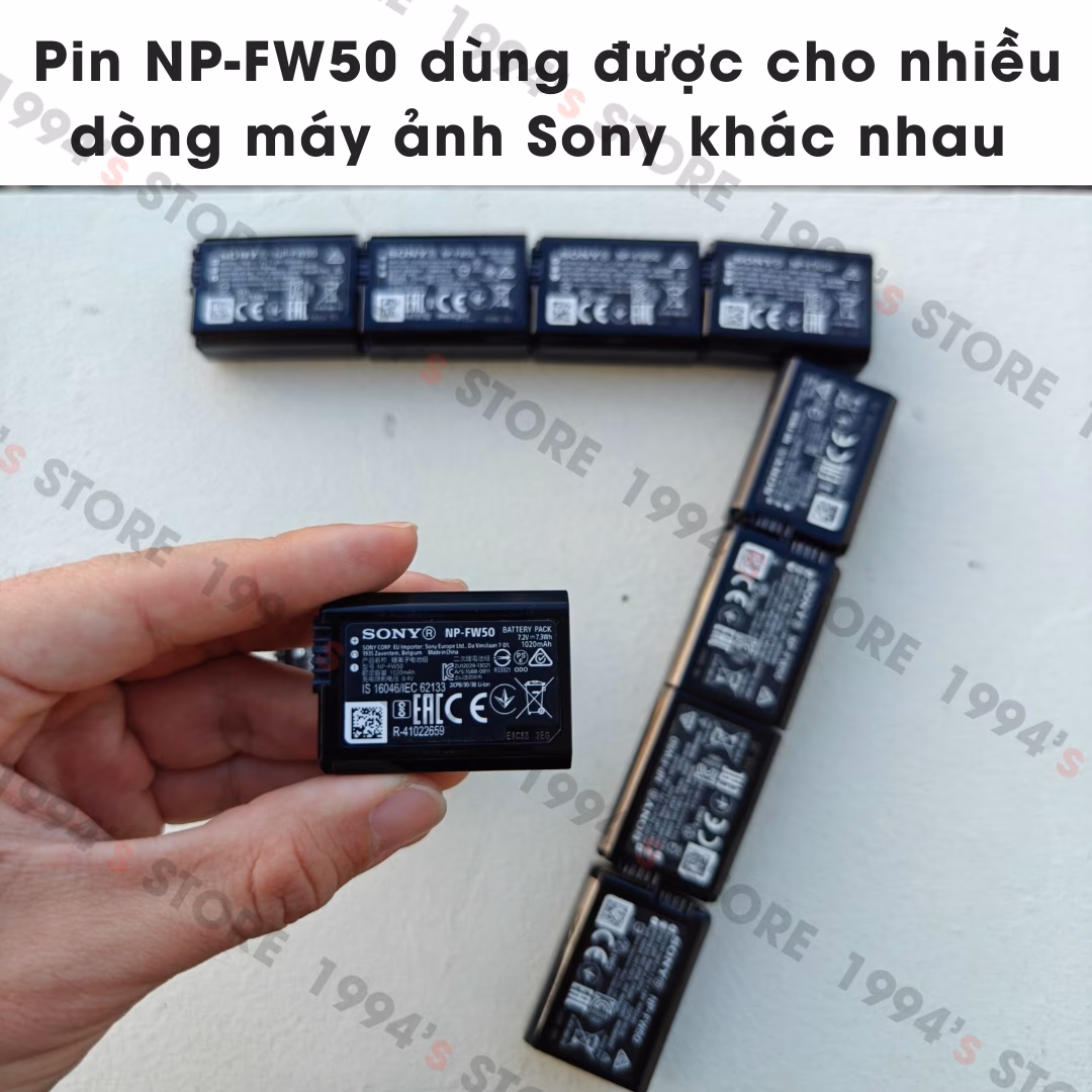 Pin cho máy ảnh Sony NP-FW50