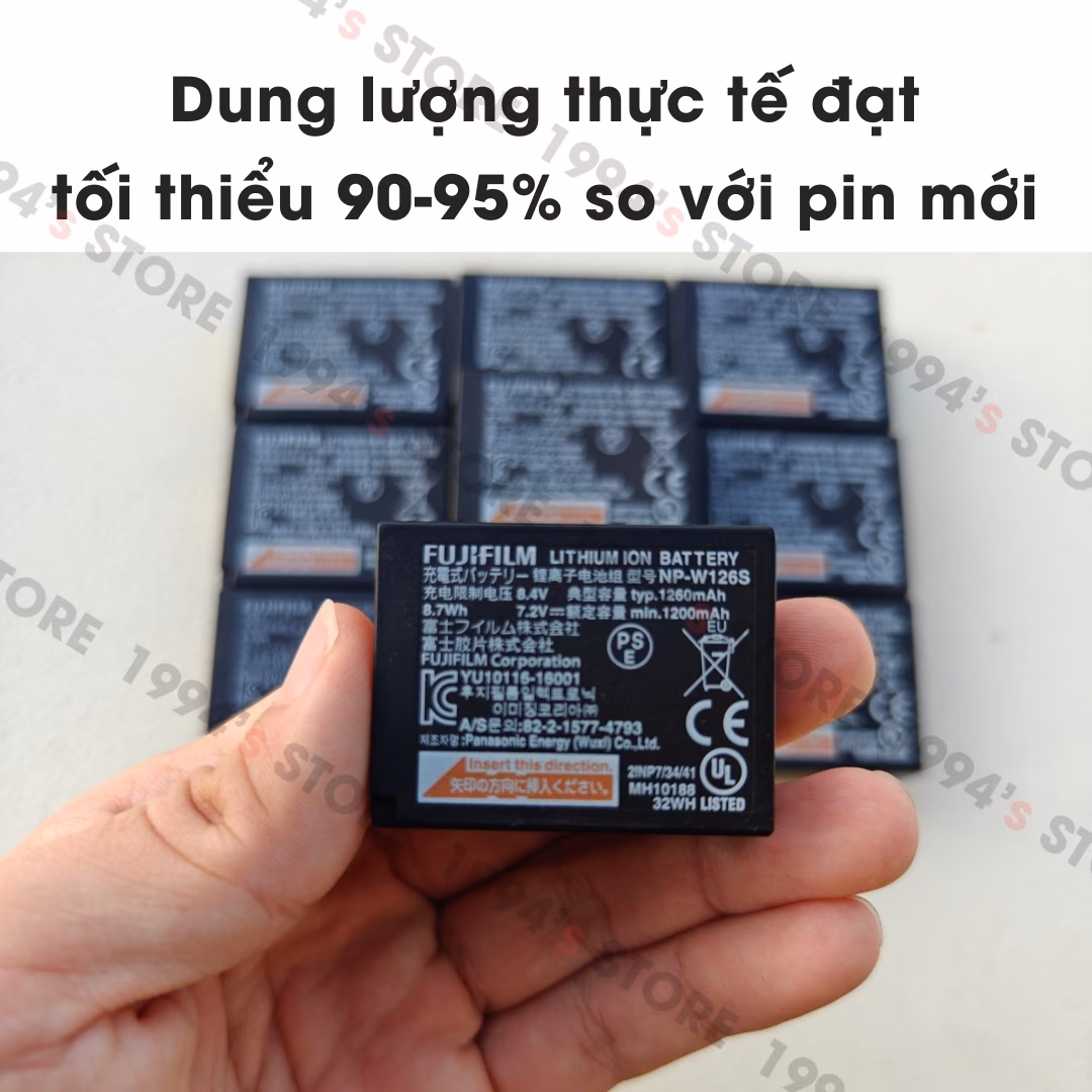 Pin cho máy ảnh Fujifilm NP-W126S