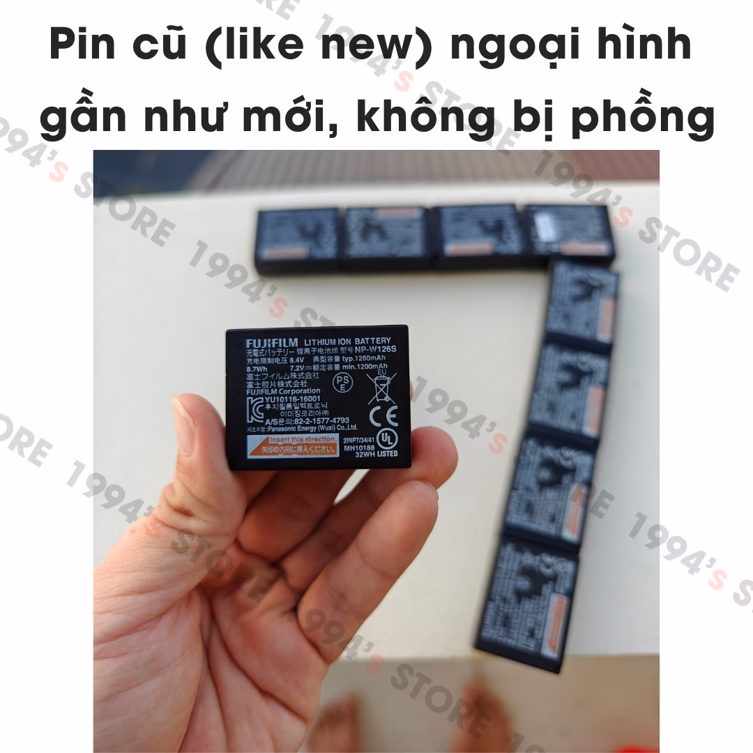 Pin cho máy ảnh Fujifilm NP-W126S
