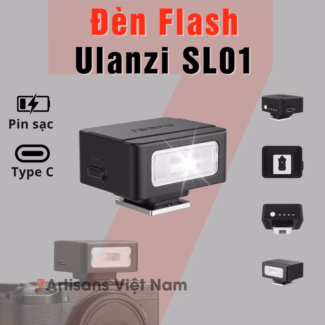 Đèn Flash Ulanzi SL01 – Đèn Flash Super mini