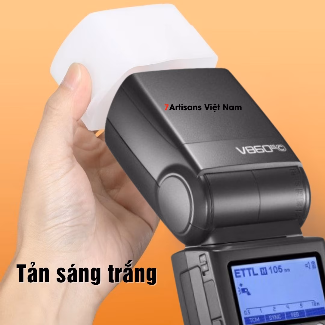 Tản sáng cho đèn Flash Godox TT600/TT685/TT685II/V850/V850II/V850III/V860/V860II/V860III, Yongnuo 560II/565EX, 580EXII