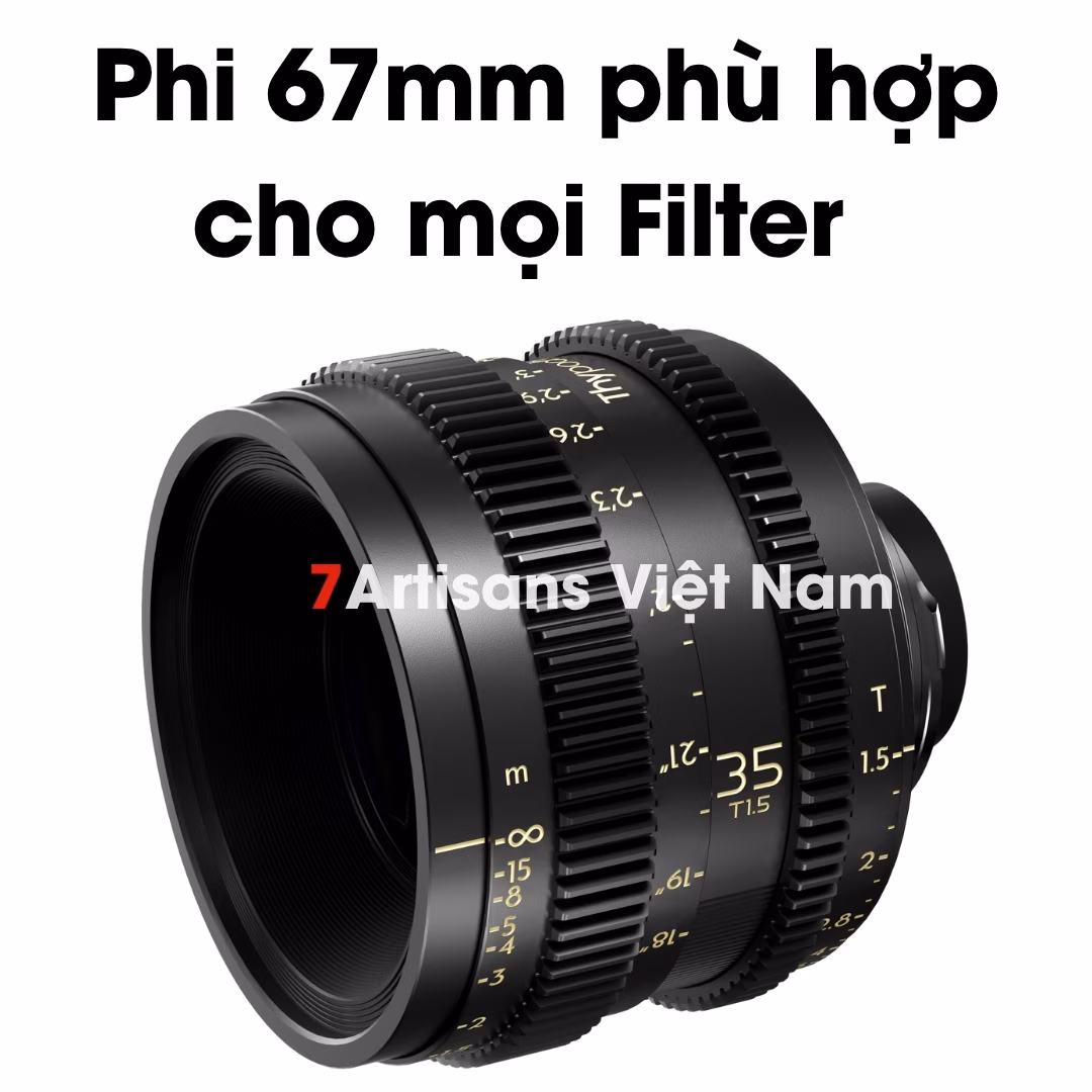 Thypoch 35mm T1.5 Cine Simera-C for Full-Frame