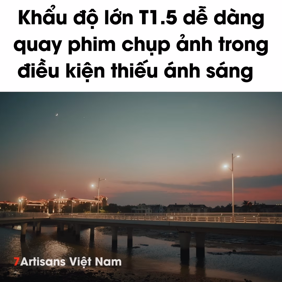 Thypoch 21mm T1.5 Cine Simera-C for Full-Frame – Lens chuyên quay phim góc rộng