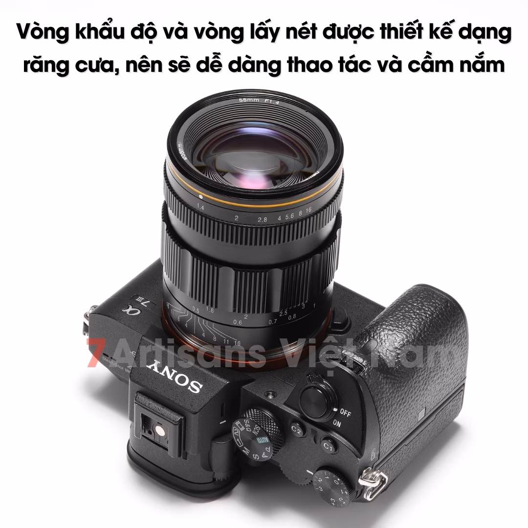 Kamlan 55mm F1.4 Full-Frame – Lens chân dung xóa phông mù mịt