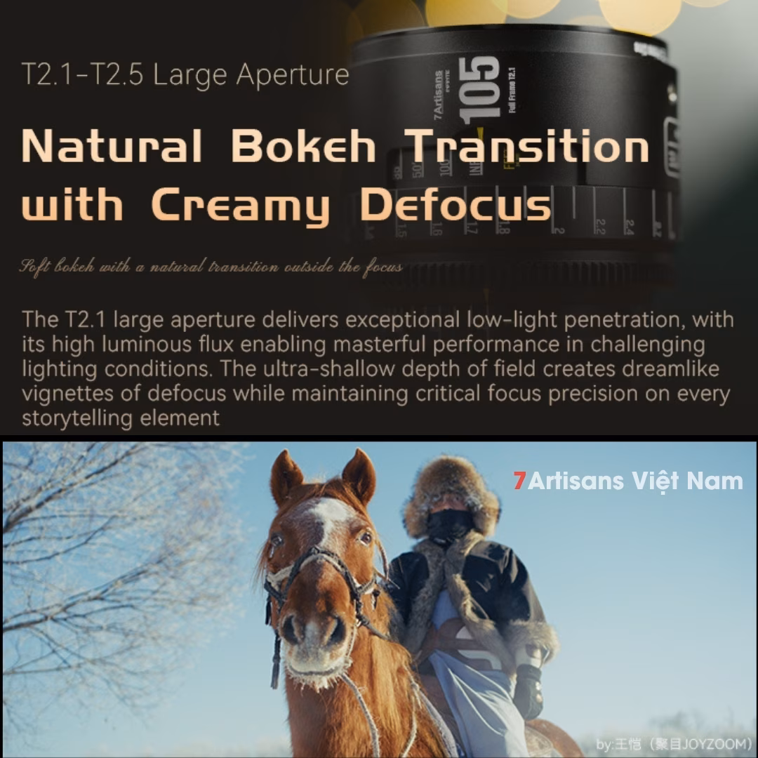 7Artisans 16mm T2.5 – Cine Lens Infinte Vision for Full-Frame – Có tặng thêm ngàm