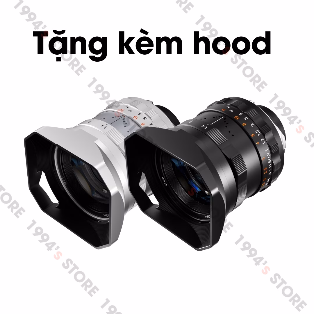 Thypoch Simera 35mm F1.4 ASPH Full-Frame – Có màu Black & Silver