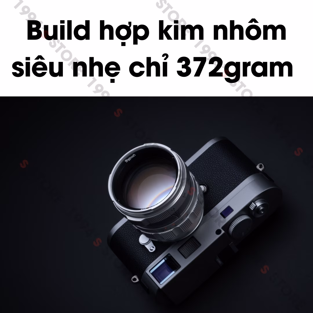 Thypoch Simera 75mm F1.4 ASPH Full-Frame – Có màu Black & Silver