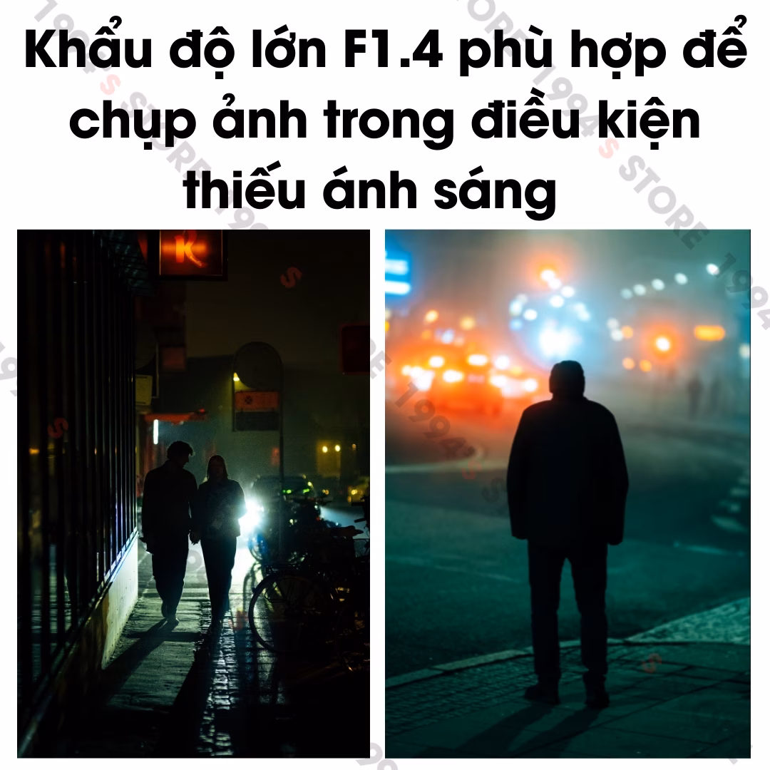 Thypoch Simera 75mm F1.4 ASPH Full-Frame – Có màu Black & Silver