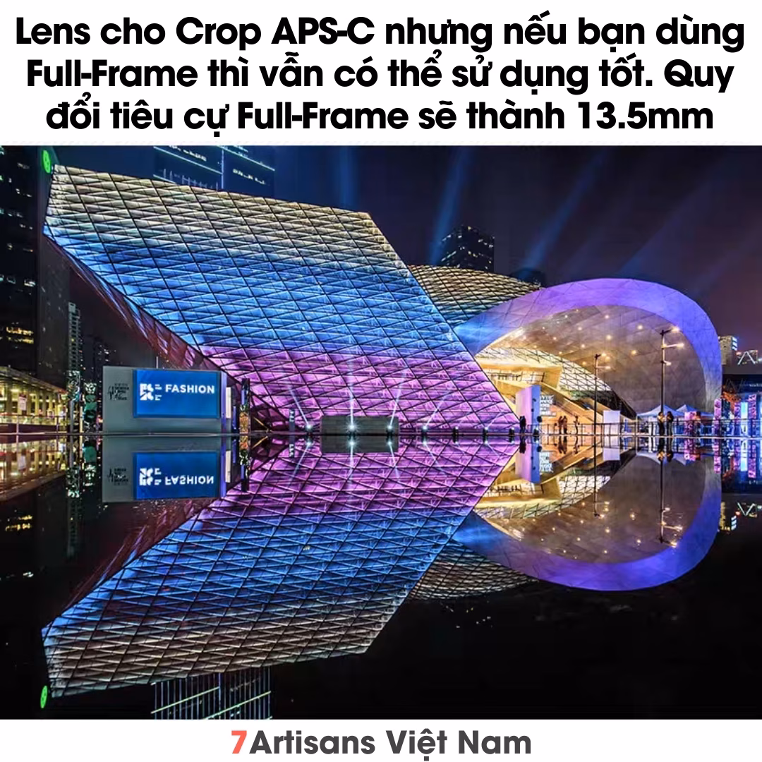 Venus Optics Laowa 9mm F2.8 Zero-D Siêu Rộng KHÔNG Méo