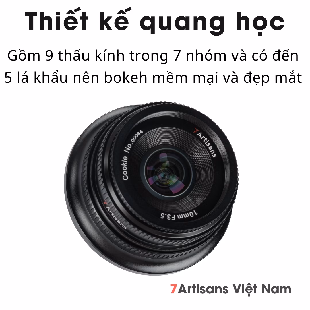7Artisans 10mm F3.5 Pancake siêu rộng – Lens siêu rộng nhỏ gọn