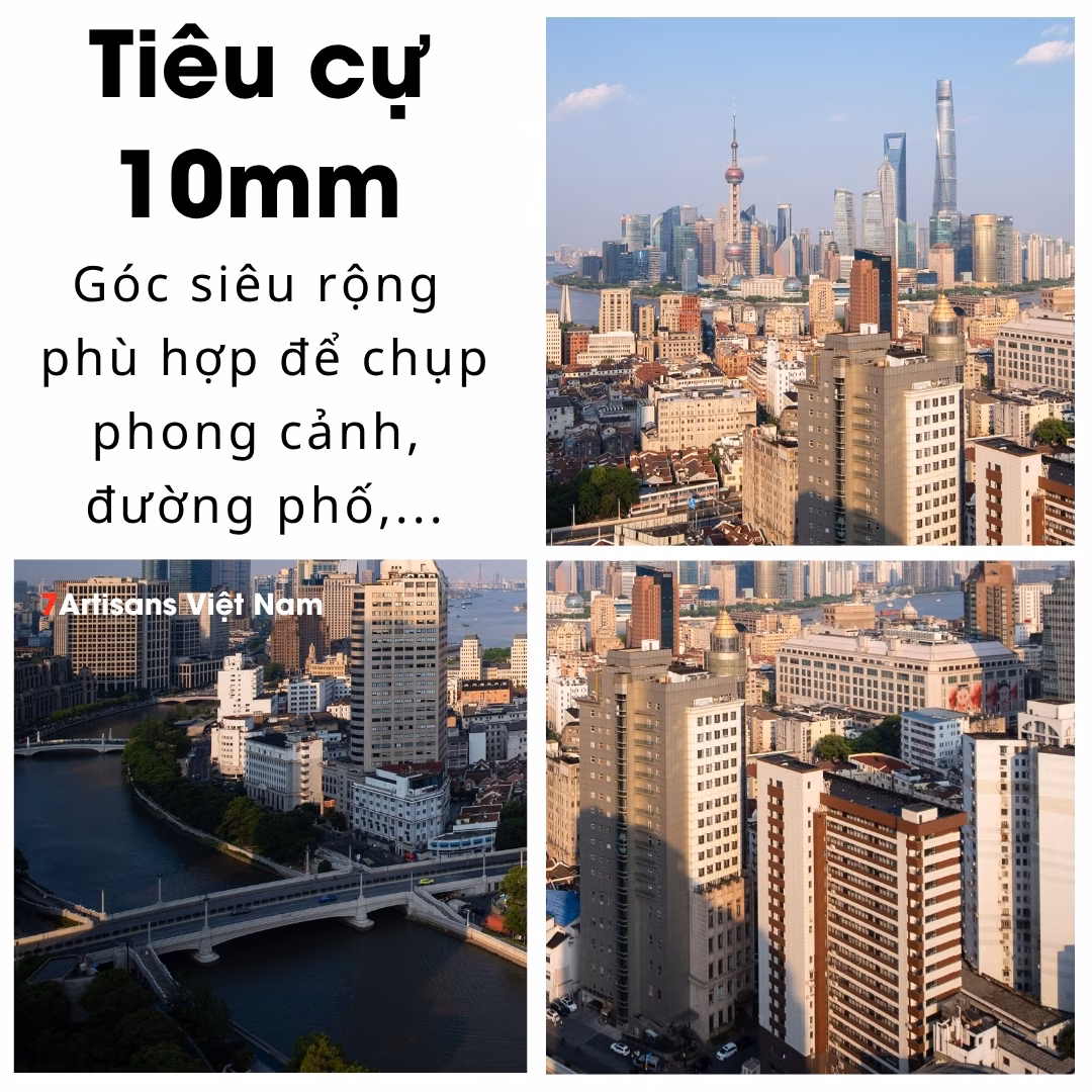 7Artisans 10mm F3.5 Pancake siêu rộng – Lens siêu rộng nhỏ gọn