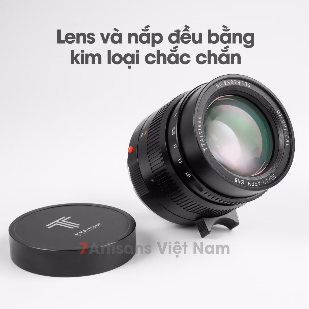 TTArtisan 50mm F1.4 ASPH lens Full-Frame cho Leica M