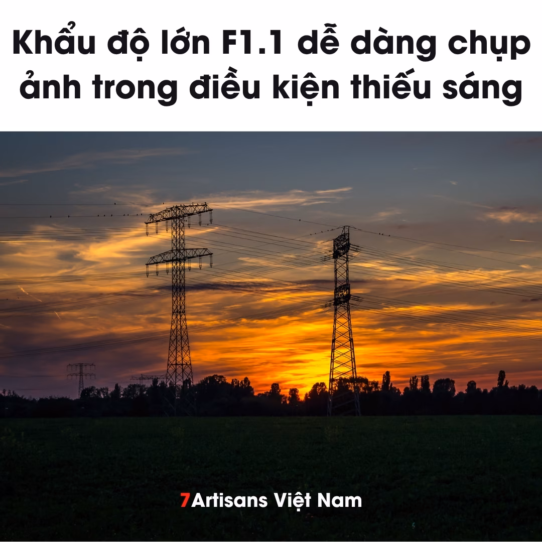 Kamlan 70mm F1.1 – Lens siêu chân dung xóa phông