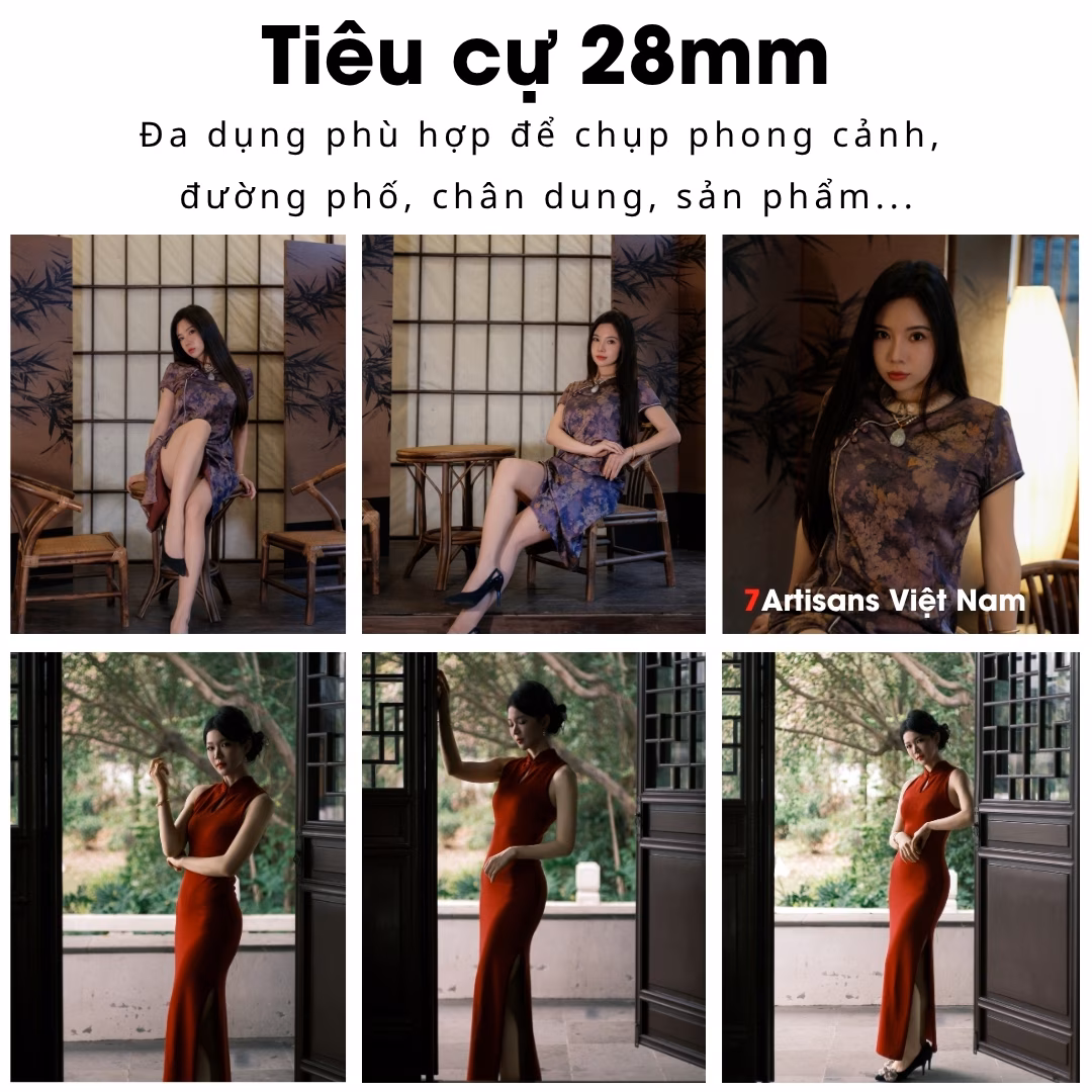 Kamlan 28mm F1.4 đa dụng, khẩu độ lớn