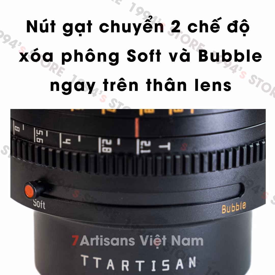 TTArtisan 35mm T2.1 Dual-Bokeh Cine Lens – FullFrame