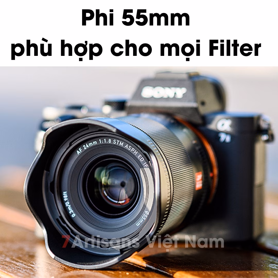 Viltrox 24mm F1.8  Auto Focus Full-Frame – Lens đa dụng góc rộng