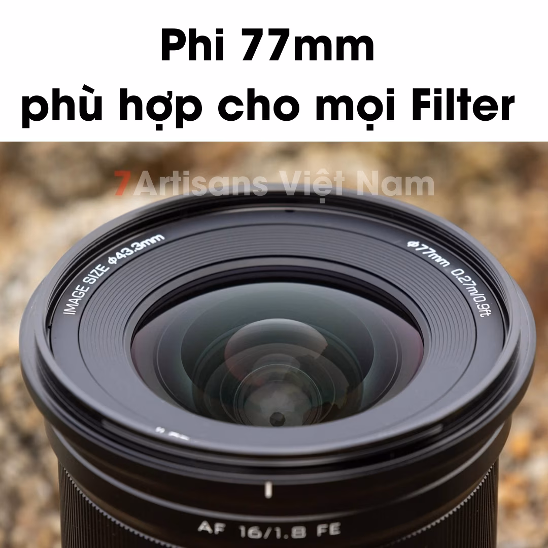 Viltrox 16mm F1.8  Auto Focus Full-Frame – Lens góc siêu rộng