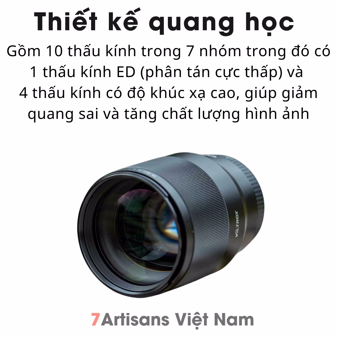 Viltrox 85mm F1.8 II – Lens chân dung xóa phông có Auto Focus for Full-Frame