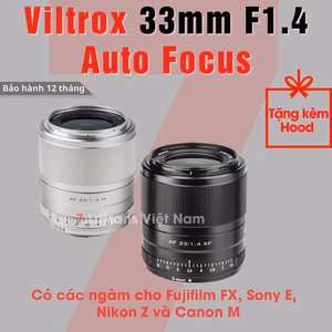 Viltrox 33mm F1.4 Auto Focus – Lens đa dụng lấy nét tự động