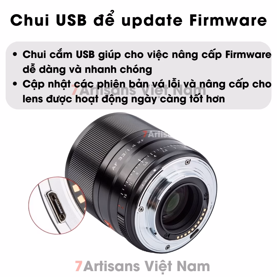 Viltrox 33mm F1.4 Auto Focus – Lens đa dụng lấy nét tự động