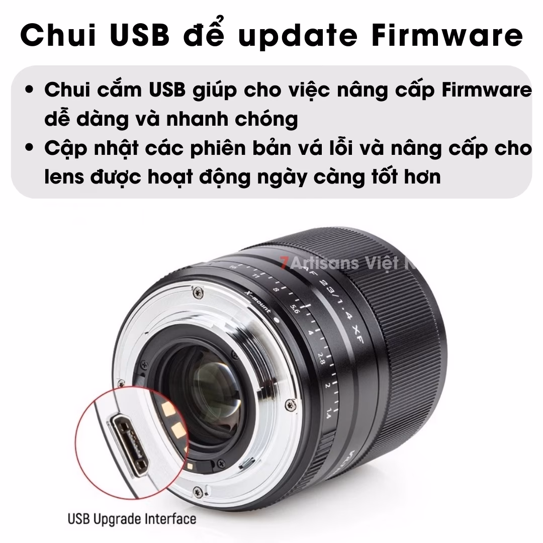 Viltrox 23mm F1.4  Auto Focus – Lens góc rộng đa dụng lấy nét tự động