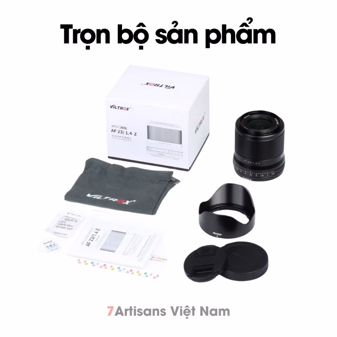 Viltrox 23mm F1.4  Auto Focus – Lens góc rộng đa dụng lấy nét tự động