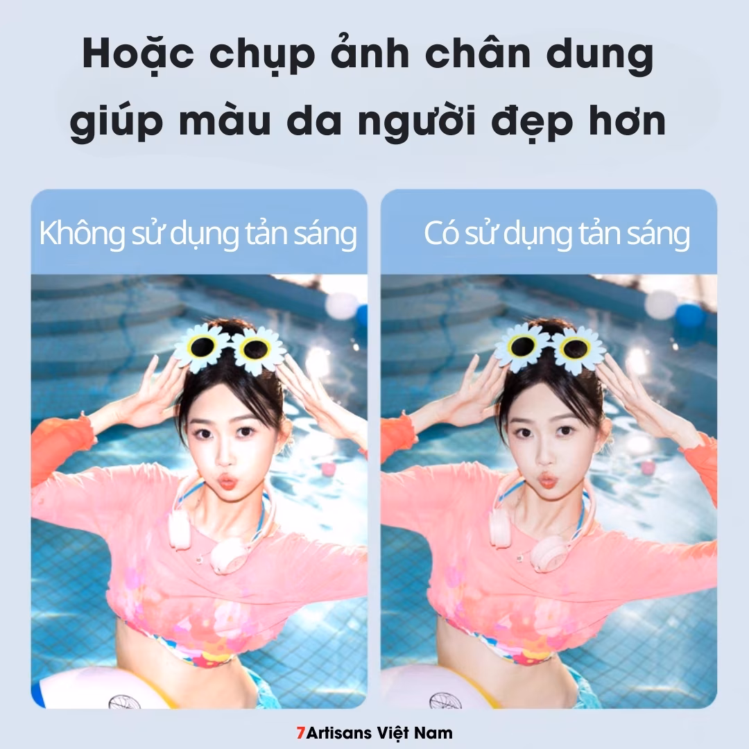 Bộ tản sáng 3 màu cho đèn Flash Godox iM22- Phiên bản mới cao cấp không bị hở sáng