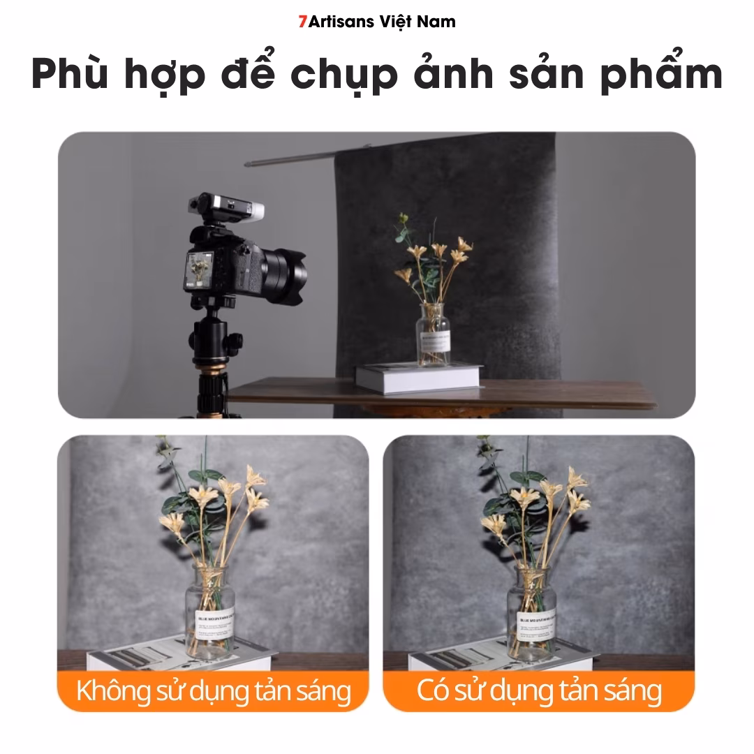 Bộ tản sáng 3 màu cho đèn Flash Godox iM22- Phiên bản mới cao cấp không bị hở sáng