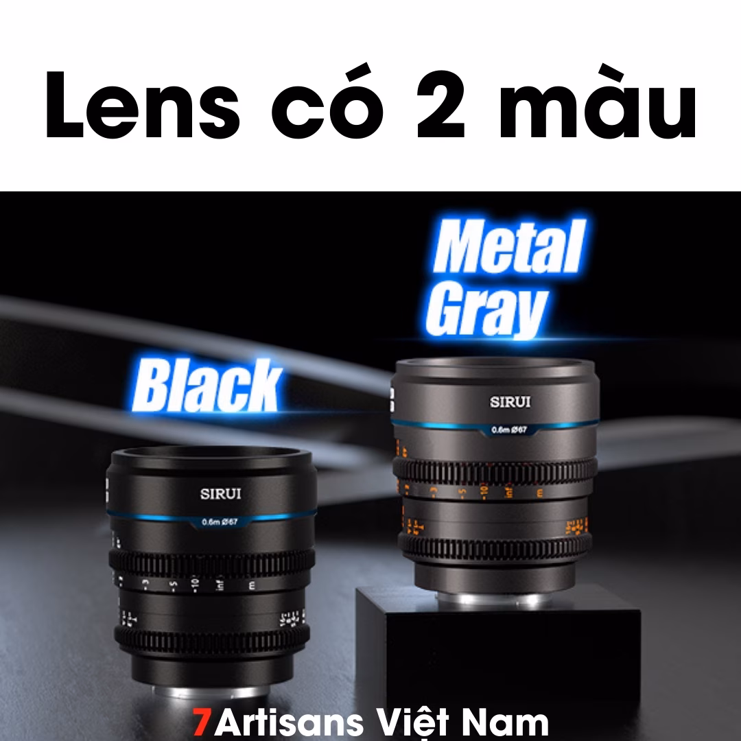 SIRUI Night Walker Super35 16mm T1.2 Cine Lens