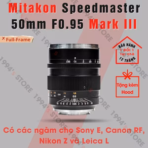 Mitakon Speedmaster 50mm F0.95 Mark III dành cho Full-Frame