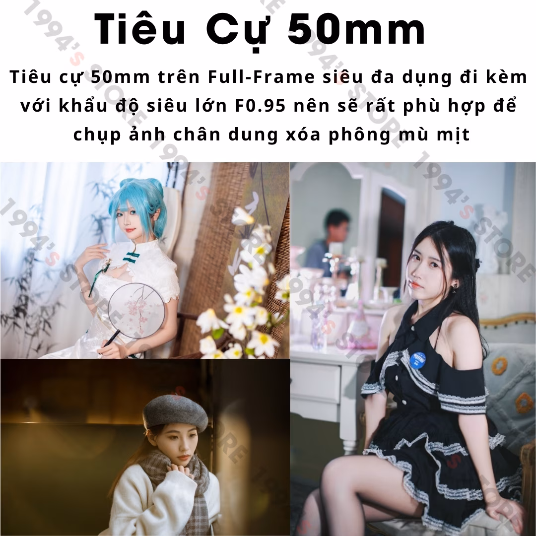 Mitakon Speedmaster 50mm F0.95 dành cho Full-Frame – ngàm cho Canon EF