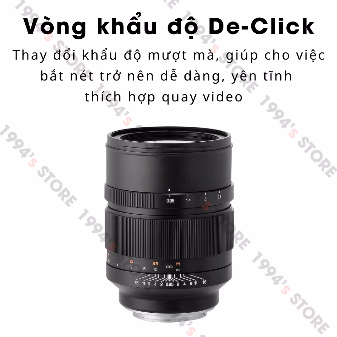 Mitakon Speedmaster 50mm F0.95 dành cho Full-Frame – ngàm cho Canon EF