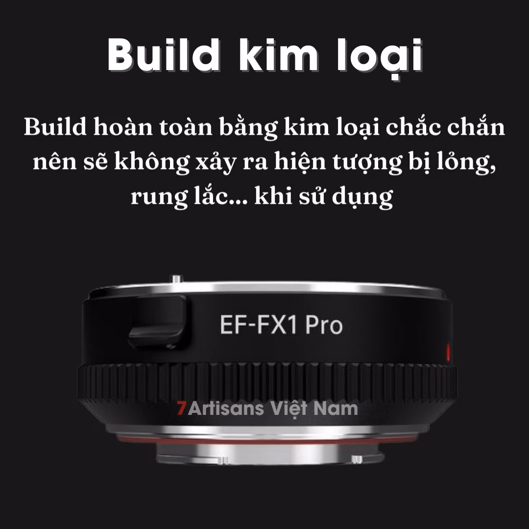 Viltrox EF-FX1 Pro Ngàm chuyển lấy nét tự động – Auto Focus siêu nhanh