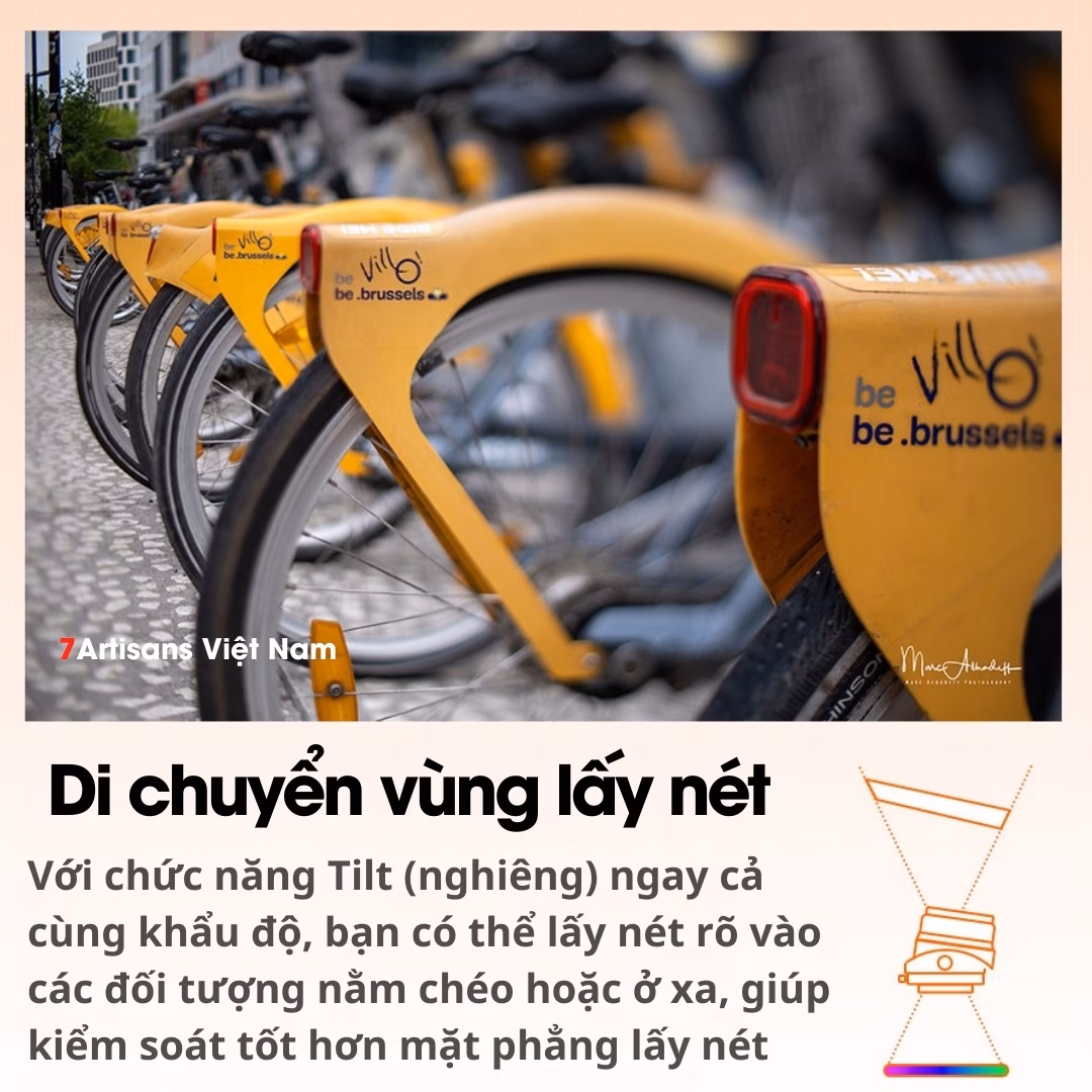 TTArtisan 35mm F1.4 Tilt – Lens đa dụng có kèm Tilt