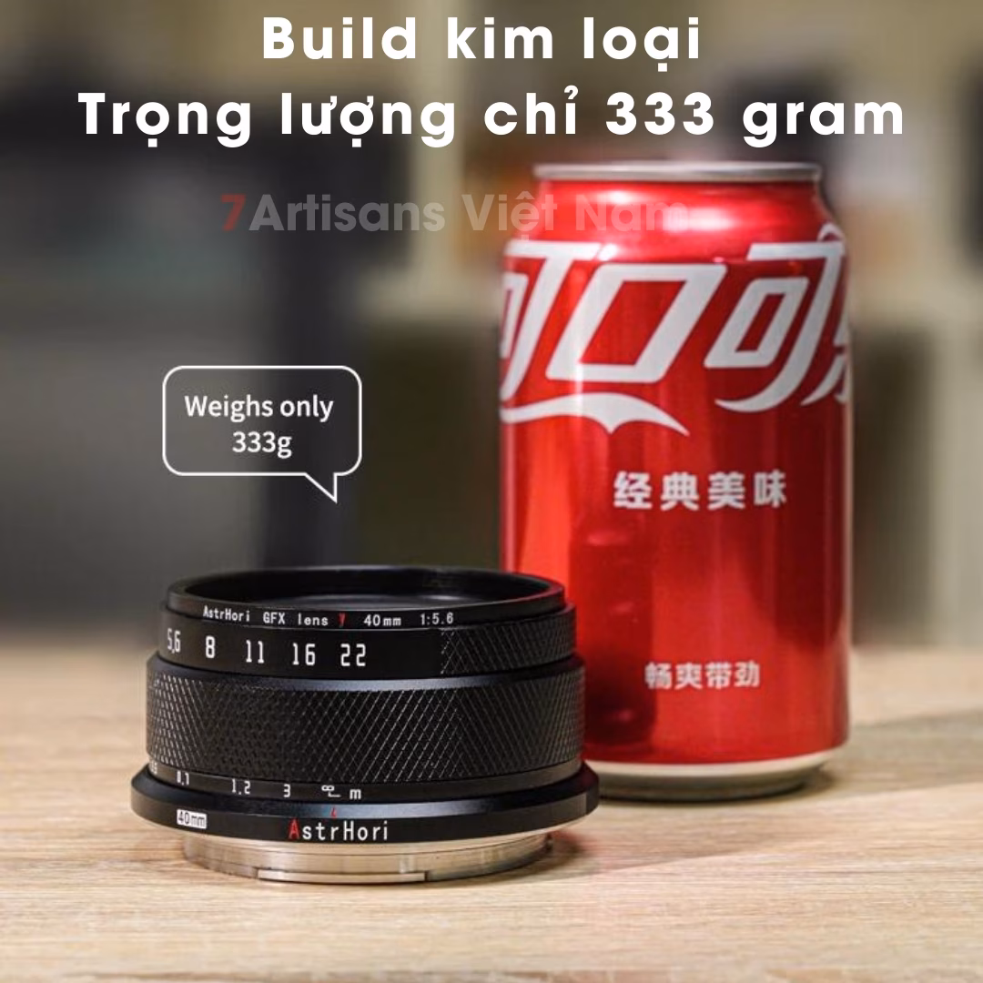 AstrHori 40mm F5.6 Medium Format – Lens dành cho máy ảnh Fujifilm GFX