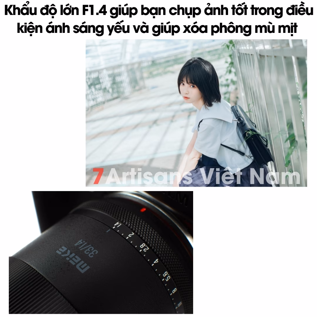 Meike 33mm F1.4 NEO Auto focus – Lens đa dụng lấy nét tự động