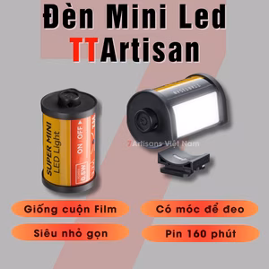 Đèn Led trợ sáng TTArtisan Super Mini Led Light , thiết kế giống cuộn film 135mm