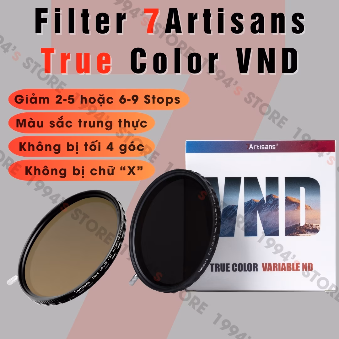 Filter 7Artisans True Color VND – Kính lọc Variable ND2-ND400