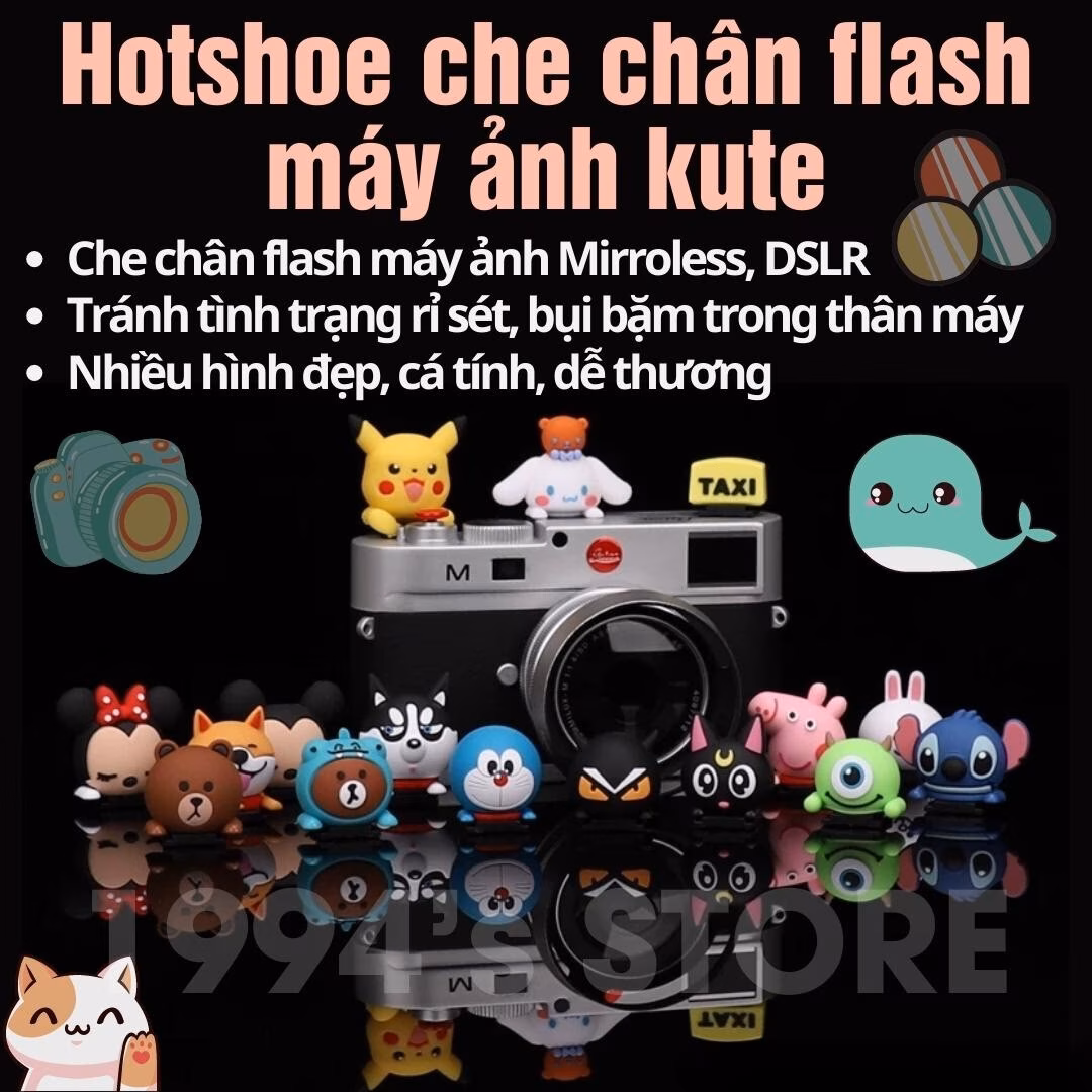 Hotshoe dễ thương cho máy ảnh
