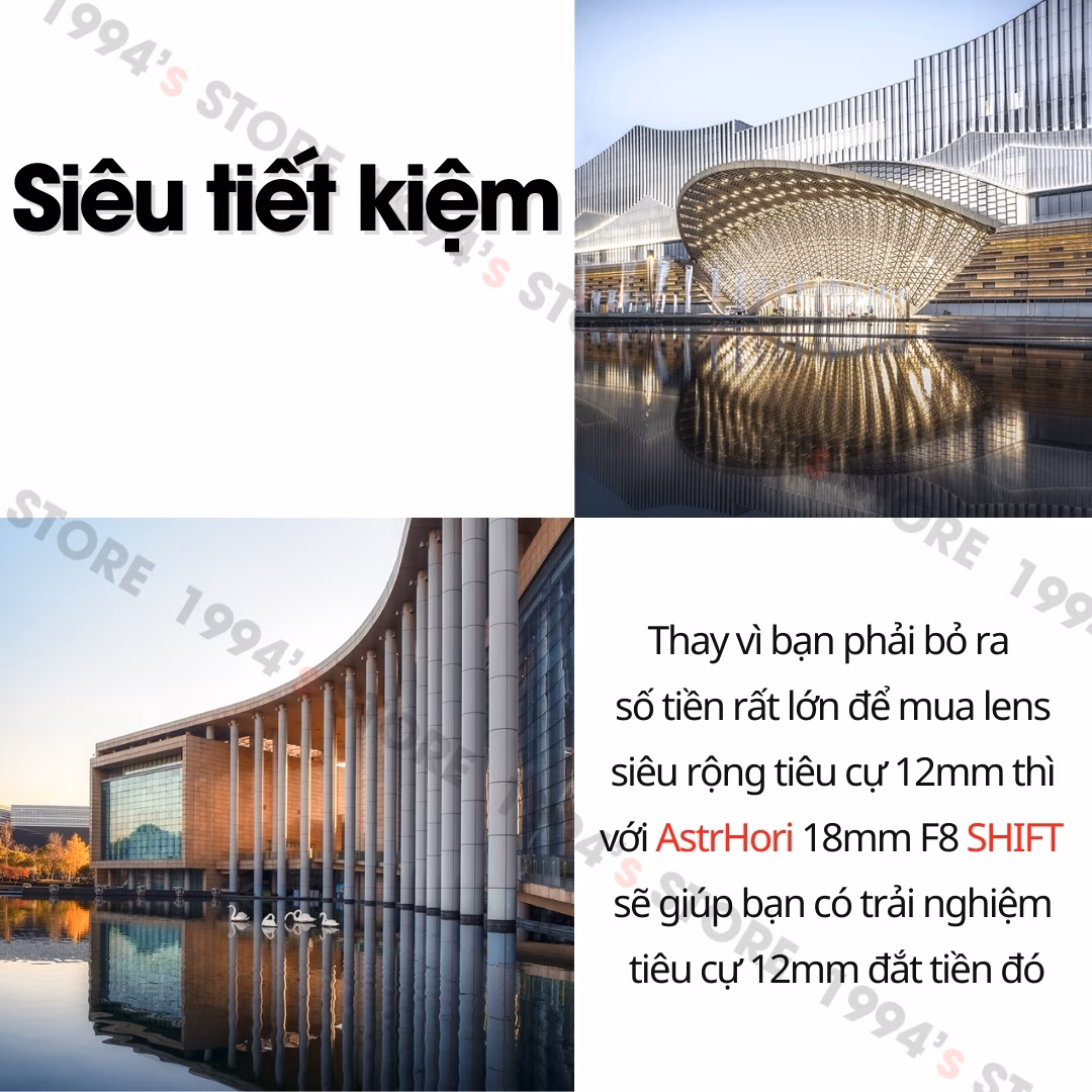 AstrHori 18mm F8 SHIFT dành cho Full-Frame