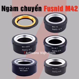 Ngàm chuyển Fusnid M42 sang các máy Fujfilm FX, Sony, Canon EOS M, EOS R, Canon EF, Nikon Z, M43