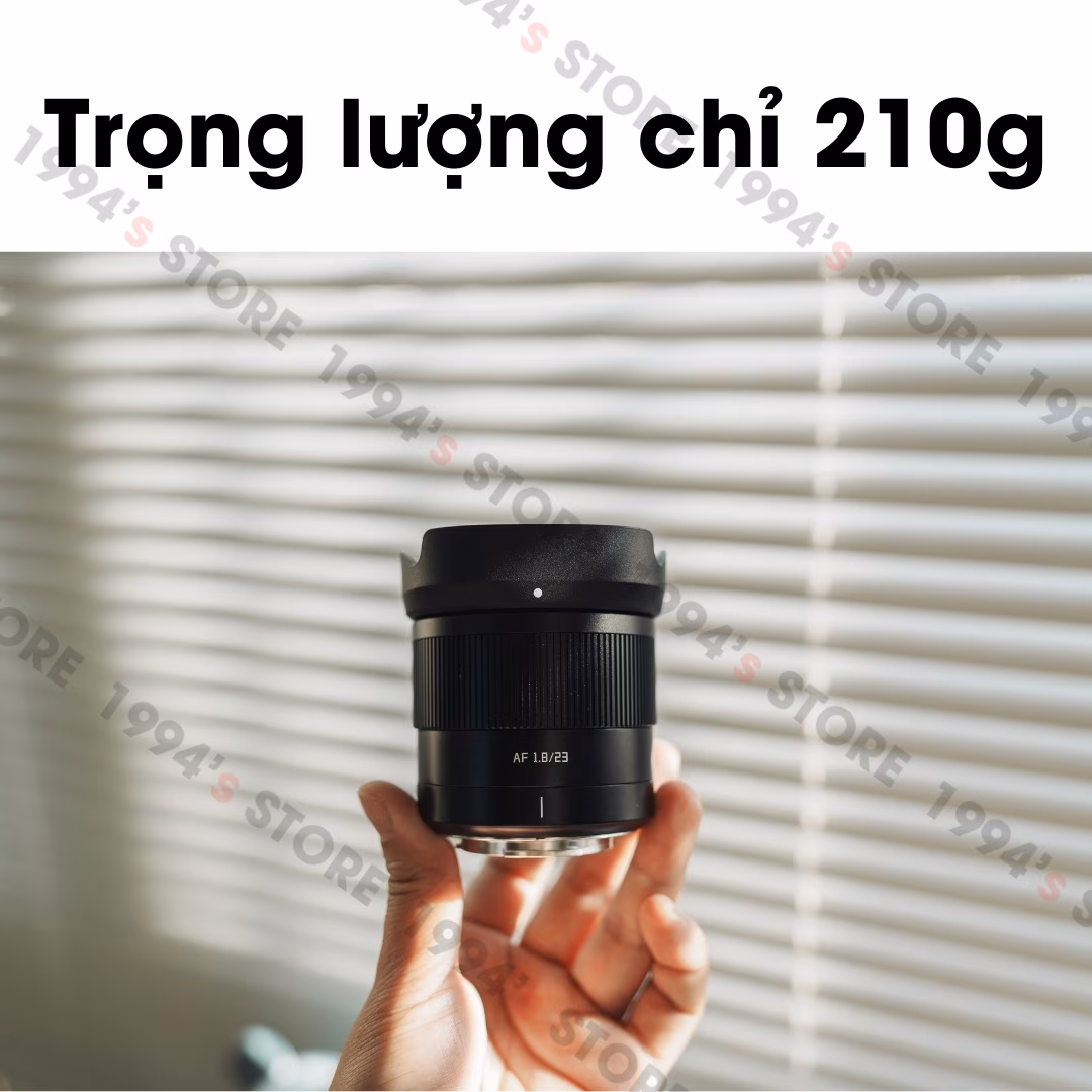 TTArtisan AF 23mm F1.8 Auto Focus – Lens góc rộng đa dụng lấy nét tự động