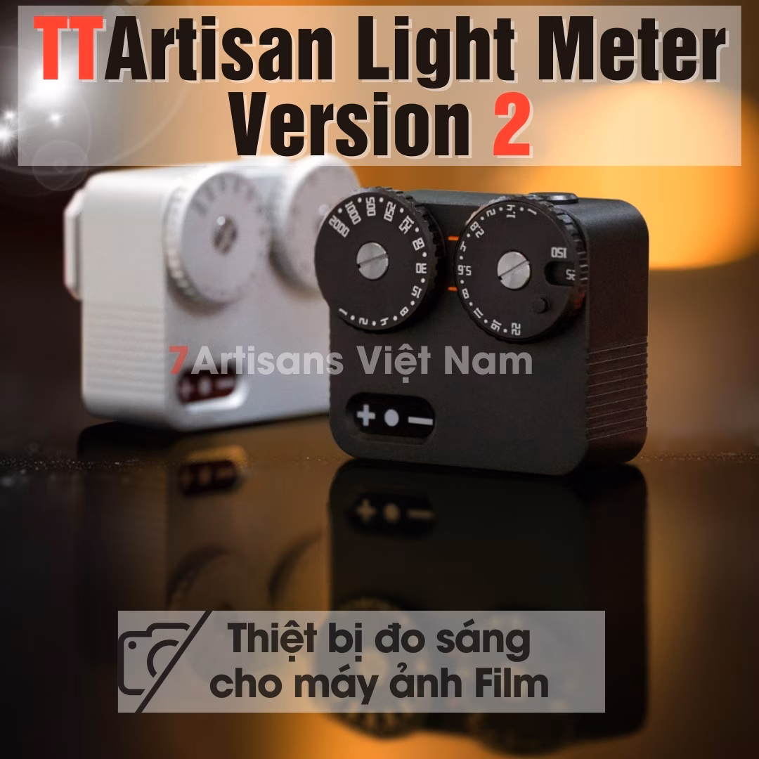 TTArtisan Light Meter II – Thiết bị đo sáng dành cho máy ảnh film