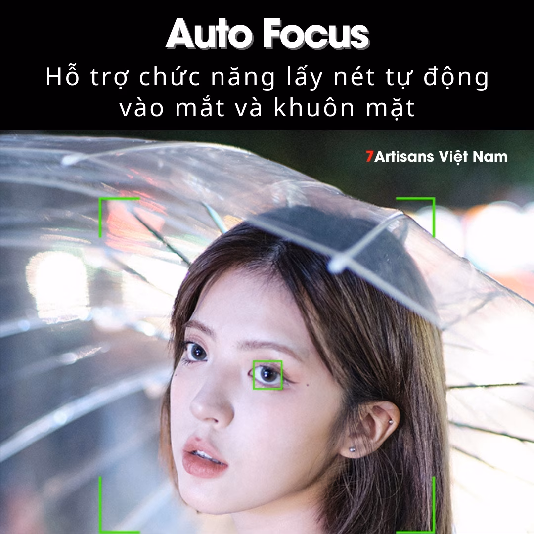 Ngàm chuyển Auto Focus 7Artisans EF-EOS M