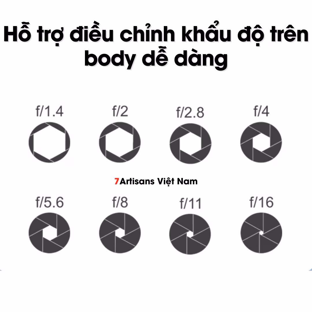 Ngàm chuyển Auto Focus 7Artisans EF-EOS M