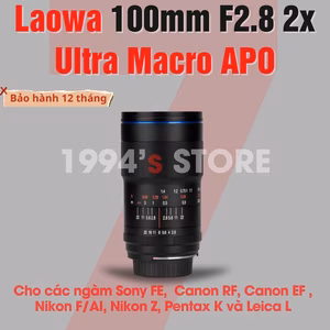 Laowa 100mm F2.8 2X Ultra Macro APO